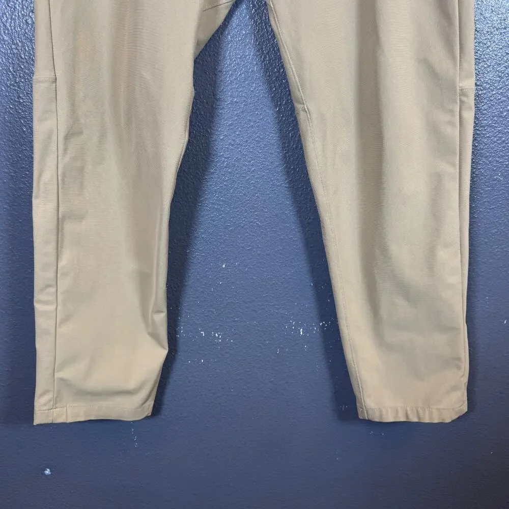 Lululemon 34/28 men’s beige pants outdoor chino pants